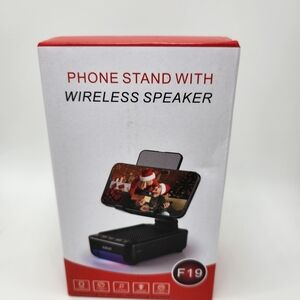 Aseat Phone Stand with Wireless Speaker